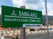 Unik, Nama Jalan di Bandara Letung Anambas Ini Bikin Baper