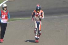 Meski Cidera Bahu, Marquez Raih Pole di Sirkuit Aragon 