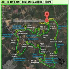 Ada 13 Pos di Jalur Trekking Bintan Cameras, Ini Halang Rintangnya