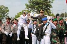 Serba Sederhana, Hanya Ini yang Dilakukan Lanal Dabo Peringati HUT TNI