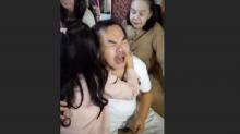 Tangis Mat Solar Dijenguk Rieke Diah Pitaloka