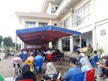 Tenda Bocor, PPK Bengkong Sempat Hentikan Rekapitulasi Suara