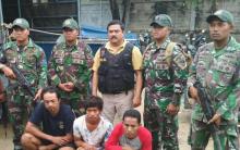 Tim WFQR Tangkap 3 Perompak Kapal di Perairan Patam Lestari Batam