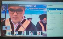Antisipasi Covid, STIE Tanjungpinang Gelar Yudisium Online