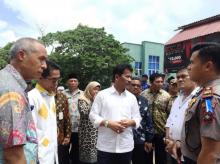 Wako Rudi Tinjau Lokasi Kebakaran yang Tewaskan Satu Keluarga