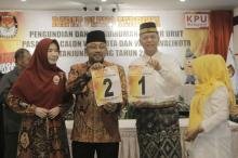  Syahrul-Rahma Dapat Nomor 1 dan Lis-Maya Nomor Urut 2