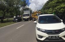 Tabrakan Beruntun di Tiban Southlink Libatkan Mobil Dinas Kebersihan, Avanza dan Jazz