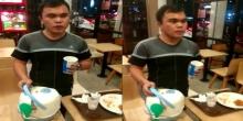 Porsi Nasi Tidak Cukup, Pria Ini Bawa Rice Cooker ke Gerai Fast Food