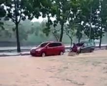 Hujan Sejam, Kawasan Panbil Terendam Banjir