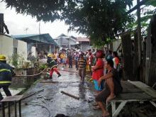 Puluhan Rumah Terbakar di Tiban