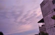 Awan Mirip Lafadz Allah Muncul di Langit Tanjungpinang