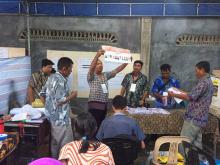 Logistik Terlambat, Penghitungan Suara Sejumlah TPS Sagulung Molor