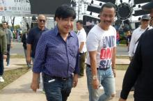 Guruh Soekarno Putra Pantau Persiapan Batam Menari