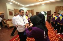 Bupati Rafiq Lepas Jumbara PMR 