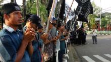 Hizbut Tahrir Tanjungpinang Demo Ahok