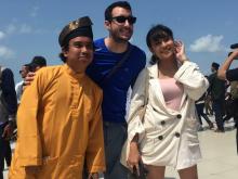 Awkarin dan Bulenya Bikin Heboh di Laman Boenda Tanjungpinang