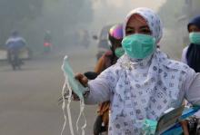 Kabut Asap, Dinkes Imbau Warga Bintan Pakai Masker