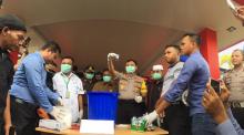 Sabu Seberat 3 Kilo dari Malaysia Dimusnahkan Polres Karimun