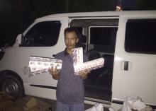 Bea Cukai Sita Ratusan Slop Rokok Kawasan Bebas Batam di Tanjung Batu