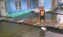 Sejumlah Rumah Nelayan di Natuna Nyaris Tenggelam Gara-gara ini