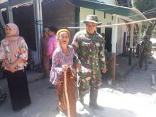 Kepedulian  Pelda Sunaryanto Terhadap  Warga Desa Bonomerto