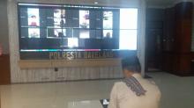 Kapolresta Barelang Pimpin Istighosah Online Serentak dari Lobi Mapolres 