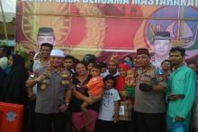 Jalin Silaturahmi, Polda Kepri Buka Puasa Bersama Masyarakat Tanjung Uma