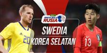 Korsel Tumbang 1-0 di Tangan Swedia