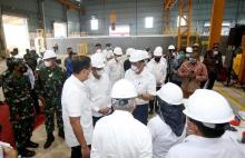 Resmikan PT BSSTEC di Barelang, Ini Pesan Menteri Luhut untuk Rudi