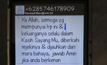 Hati-Hati! Balas SMS Amiin Pulsa Tersedot Rp 100 Ribu