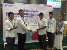 WOM Finance Ajak 50 Anak Yatim Buka Puasa Bersama di Masjid Baloi Permai