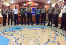 Polres Karimun Simulasikan Pengamanan Malam Takbiran