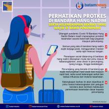 INFOGRAFIS: Protokol Kesehatan di Bandara Ditengah Pandemi Covid-19