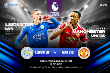Leicester vs MU: Saling Sikut Rebut Runner-up