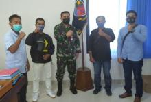 Danlanud Raden Sadjad Ajak Jurnalis Natuna Jaga Keutuhan NKRI