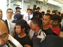 Bakamla Ringkus Komplotan Pencuri 12 Ton Kabel Optik Bawah Laut
