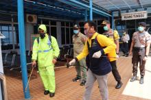 Sterilisasi Covid-19, Pemkab Bintan Disinfeksi Dua Kecamatan 