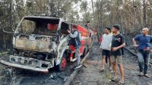 Padamkam Api, Mobil Damkar di Tanjungpinang Malah Ikut Terbakar