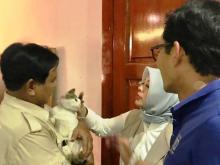 Bawa Kucing, Prabowo Sempat Jenguk Sandi yang Sakit dan Kelelahan