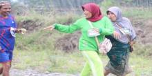 Unik, Lomba Lari Dikejar Sumanto di Purbalingga