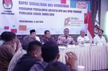 KPU Sosialisasi Persiapan Caleg DPD dan DPRD Kepri