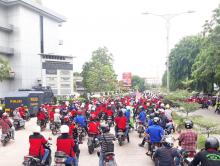May Day, Ribuan Buruh di Batam Bergerak ke Graha Kepri