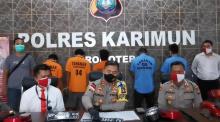 Sebulan, Polisi Bekuk Lima Tersangka Curanmor di Karimun