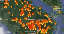Bengkalis Terbanyak, Hotspot Mulai Menggerogoti Siak
