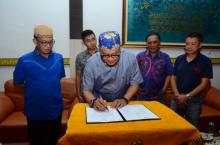 Pemkab Lingga Jalin Kerjasama Pengolahan Sagu dengan Investor Banyuwangi
