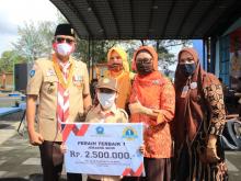 Ini Kata Bupati Apri kepada Gerakan Pramuka Bintan terkait Corona