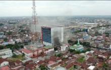 Gedung Telkom Pekanbaru Terbakar, Jaringan Telkomsel Hilang
