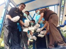 Polisi Batam Bakar Habis Barang Bukti 39,6 Kilogram Sabu