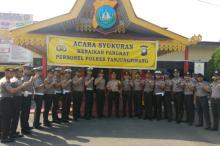 40 Personel Polres Tanjungpinang Naik Pangkat