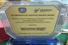 Puskesmas Resang di Lingga Capai Target Pelaksanaan Imunisasi MR di Kepri